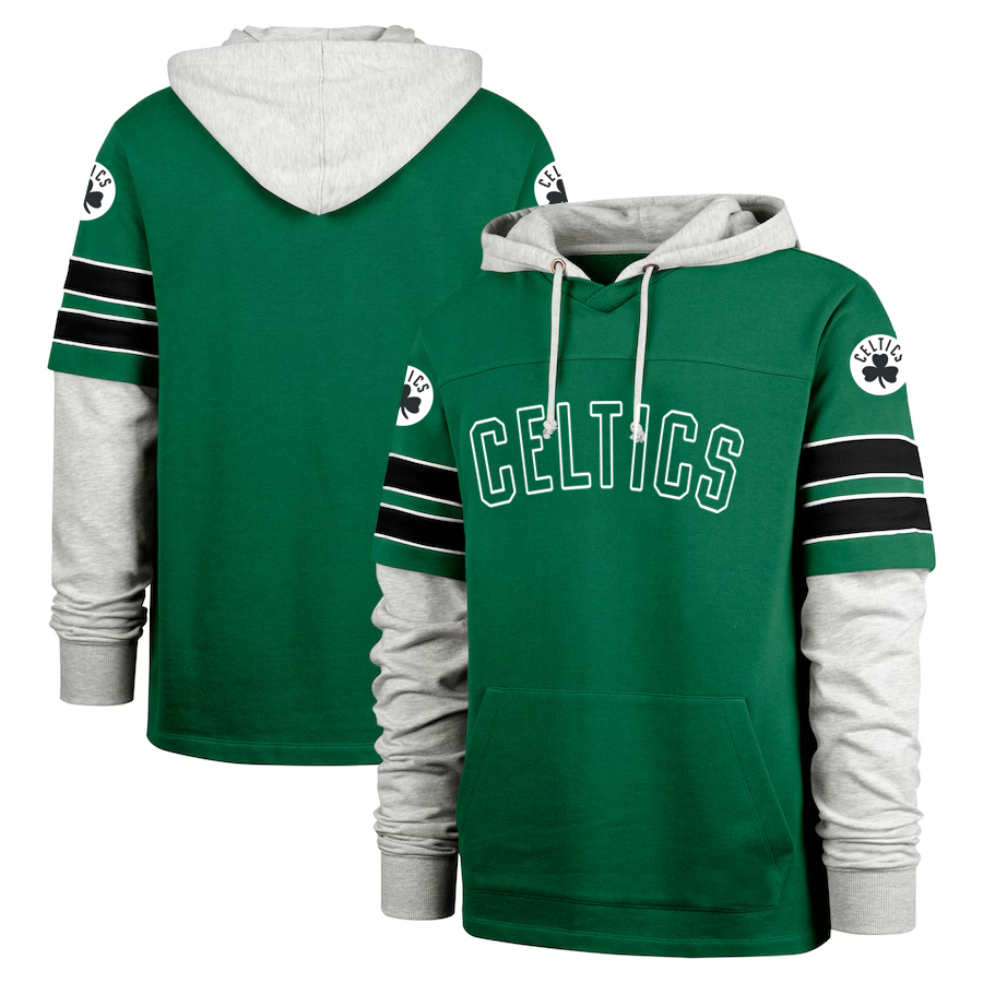 Men Boston Celtics green 2024 NBA hoodie->boston celtics->NBA Jersey